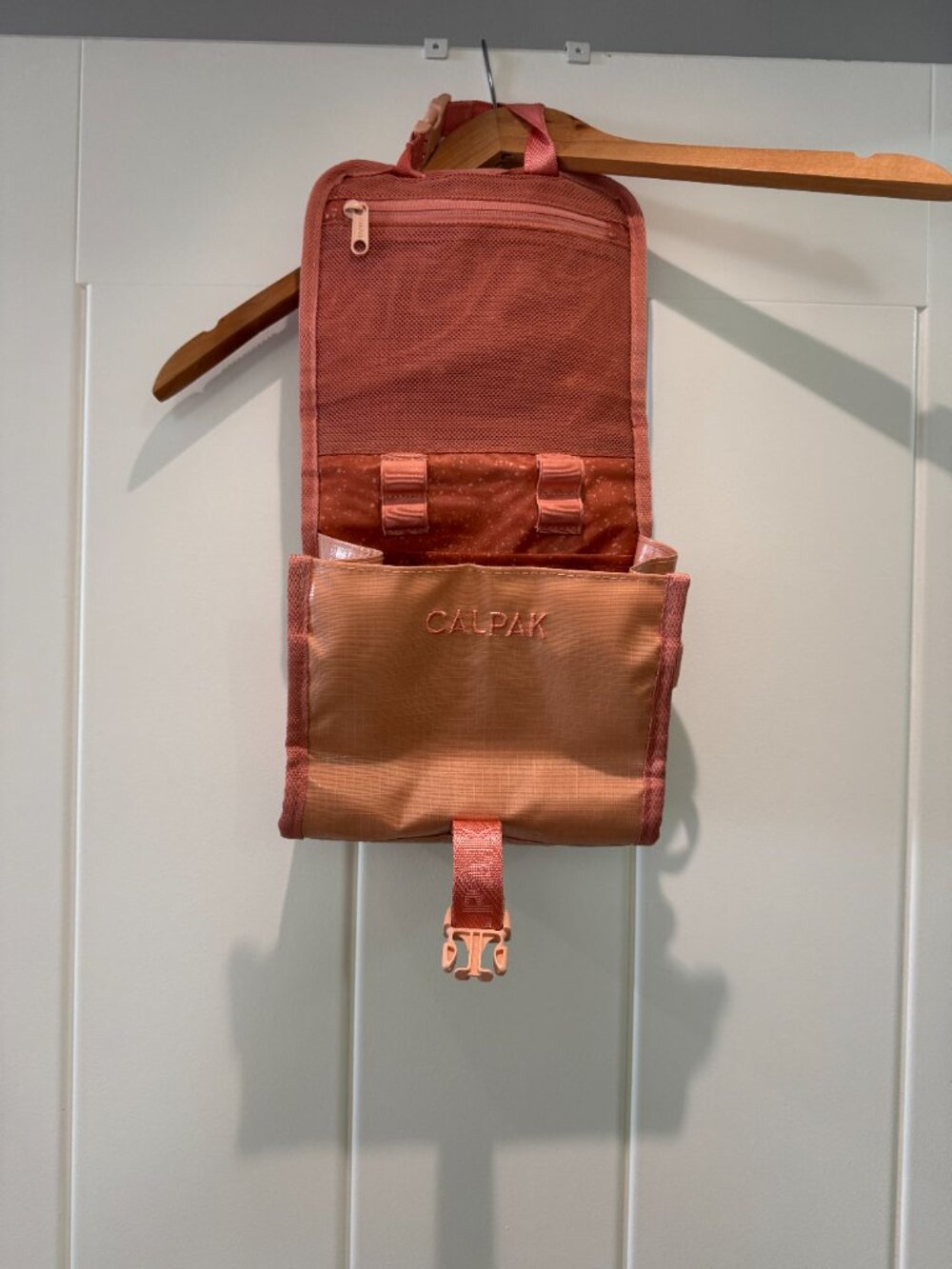 Calpak Terra Hanging Toiletry Bag in Canyon - Picture 3 of 3